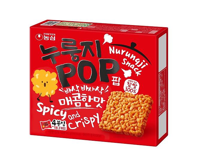 '누룽지팝 매콤한맛' [농심 제공. 재판매 및 DB금지]