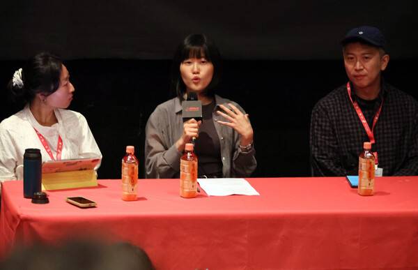 '전주톡톡' 원소윤 작가·박준호 감독. 연합뉴스
