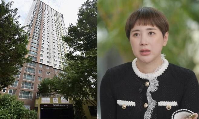 남양주월산사랑으로부영1단지와 가수 서인영. (사진=네이버 로드뷰, 유퀴즈온더블럭 제공)