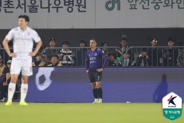 마테우스(FC안양). 한국프로축구연맹 제공&nbsp;