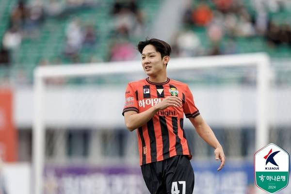양민혁(강원FC 시절). 한국프로축구연맹 제공&nbsp;