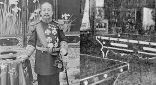 조선 마지막 임금 순종이 즐겼다는 '옥돌대 2대' [대한당구연맹 홈페이지 캡처]