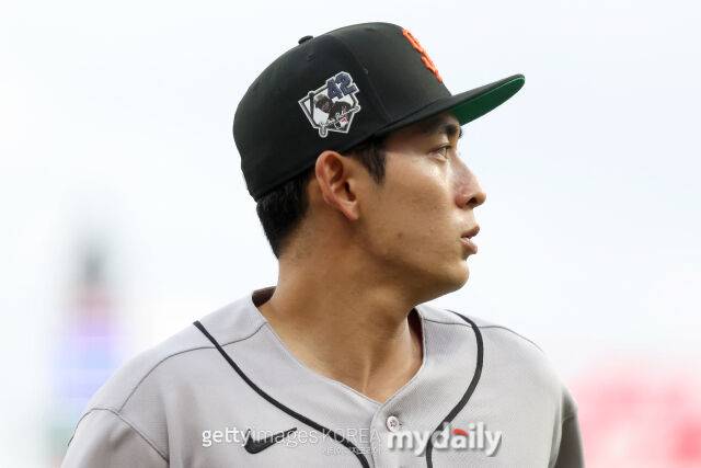 이정후가 5월 3일 경기에서 무안타로 침묵했다./게티이미지코리아