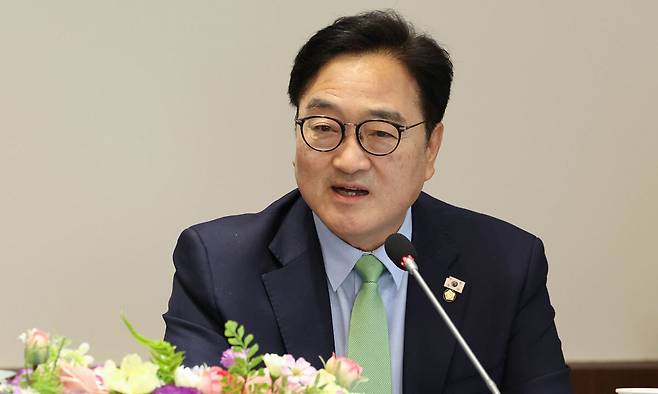 우원식 국회의장. 뉴시스