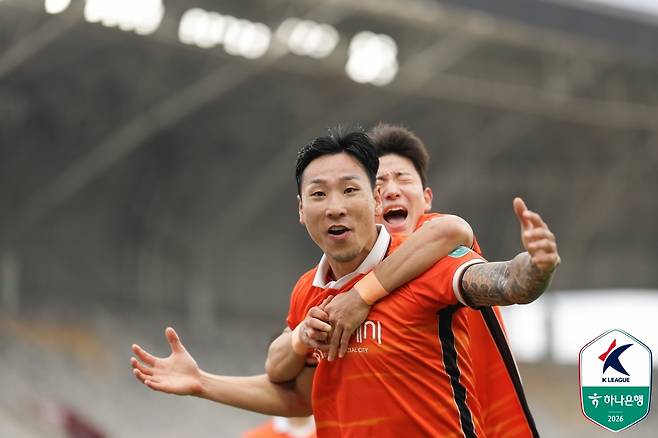 화성FC 김병오. /사진=한국프로축구연맹 제공
