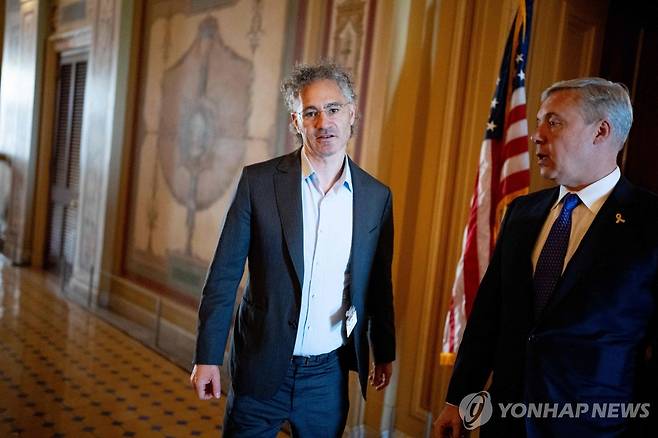 알렉스 카프 팔란티어 CEO [AFP/게티이미지=연합뉴스 자료사진]