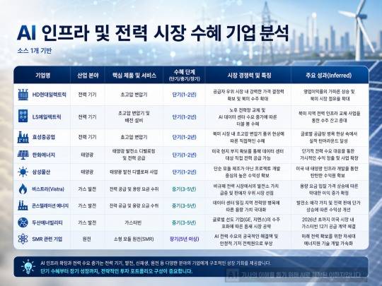 한국기업평가 보고서 및 기사 내용을 기초로 AI를 활용하여 제작