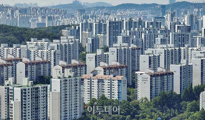 경기 성남시 분당구의 아파트 단지 모습.(조현호 기자 hyunho@)