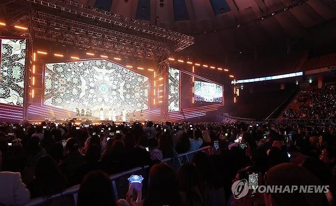 K팝 아이돌 공연(기사와 직접 관련 없음)사진=연합뉴스