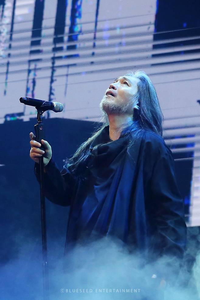 임재범 40주년 콘서트 ‘나는 임재범이다’ 공연 모습. 블루씨드엔터테인먼트 제공