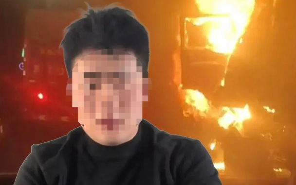 화재가 발생한 트럭에서 운전사를 구하기 위해 목숨을 걸었던 한 젊은 중국 남성이 화제다. [사진출처 = SCMP]