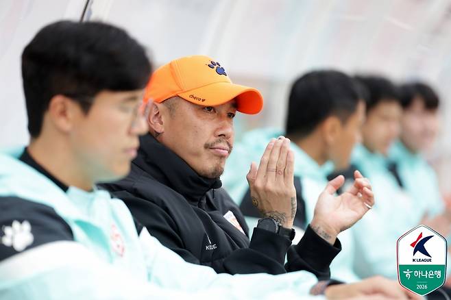 차두리 화성FC 감독. /사진=한국프로축구연맹 제공