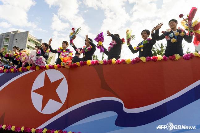 2024 FIFA U-20 여자 월드컵에서 우승을 차지했던 북한 U-20 여자 축구 대표팀 . /AFPBBNews=뉴스1