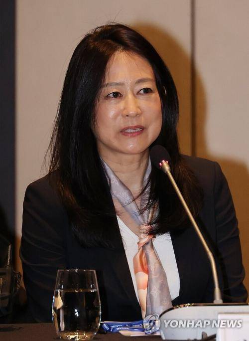 ◇고성 출신 김나미 전 대한체육회 사무총장. 사진=연합뉴스