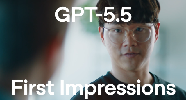 오픈AI가 지난달 23일 공개한 GPT-5.5 소개 영상 중 일부. [사진=오픈AI 홈페이지 캡쳐]