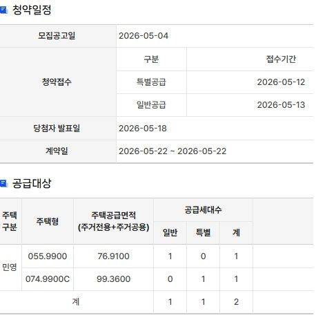 자료 : 청약홈
