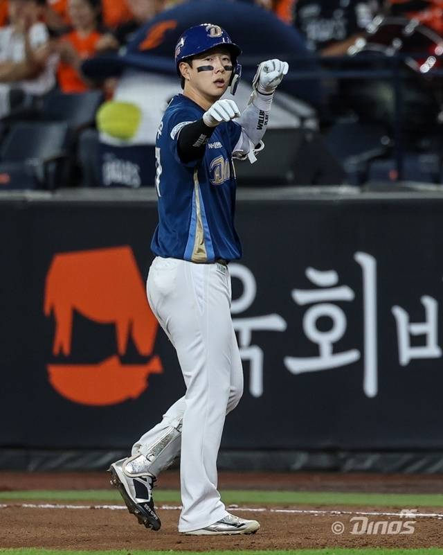 NC의 핵심 자원 중 하나인 박건우. 사진=NC 제공