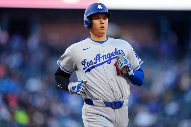 오타니 쇼헤이(LA 다저스)가 메이저리그(MLB) 이달의 투수를 수상했다./사진=로이터=뉴스1
