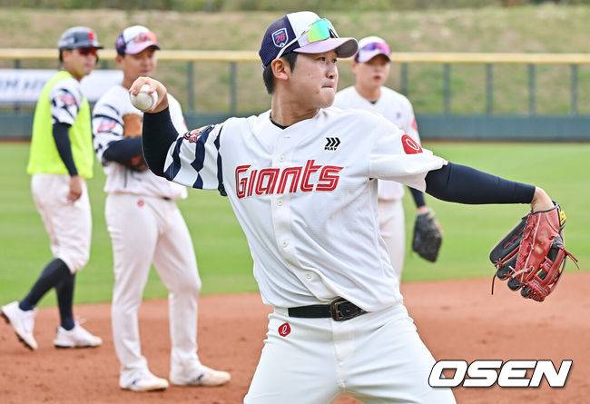 [OSEN=타이난(대만), 이석우 기자] 롯데 자이언츠 김세민 085 2026.02.01 / foto0307@osen.co.kr