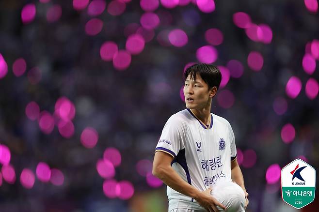 FC안양 수비수 권경원. /사진=한국프로축구연맹 제공