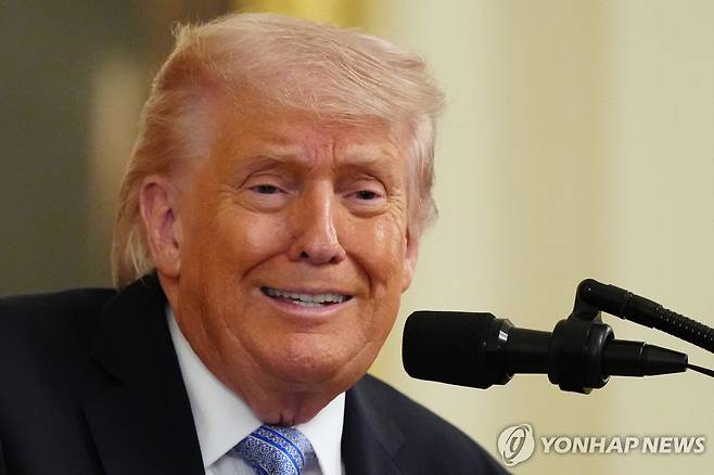 트럼프 대통령 [AP 연합뉴스. 재판매 및 DB 금지]