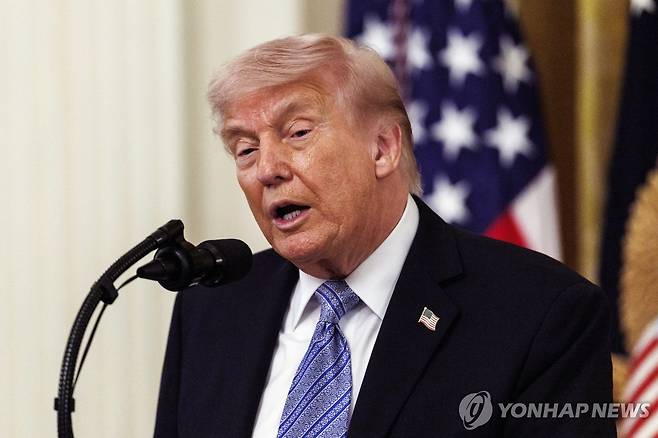 트럼프 미국 대통령 [EPA=연합뉴스. 재판매 및 DB 금지]