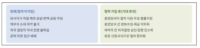 2007년 헤이그 아동양육협약 비준 전후 변화. (자료=서수민 변호사)