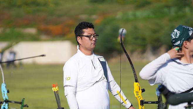 양궁 리커브 국가대표 김우진(청주시청). 사진 | 대한양궁협회