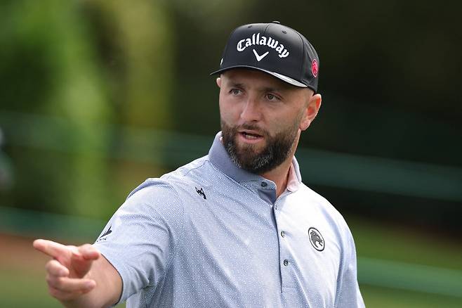 AUGUSTA, GEORGIA - APRIL 07: Jon Rahm of Spain looks on while playing the 10th hole during a practice round prior to the 2026 Masters Tournament at Augusta National Golf Club on April 07, 2026 in Augusta, Georgia.   Andrew Redington/Getty Images/AFP (Photo by Andrew Redington / GETTY IMAGES NORTH AMERICA / Getty Images via AFP)







<저작권자(c) 연합뉴스, 무단 전재-재배포, AI 학습 및 활용 금지>