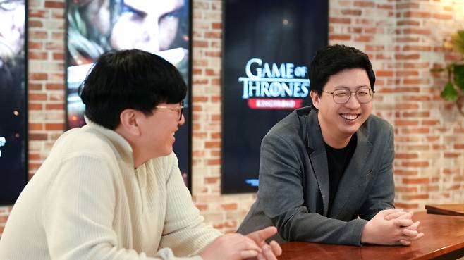 넷마블 문준기 사업본부장(우), 넷마블네오 장현일 PD