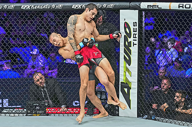 김상원 UFC 4전 파이터 압도…한국 최강 증명 [PFL]