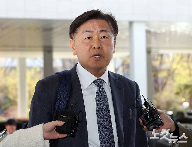 더불어민주당에서 제명된 김관영 전북도지사. 황진환 기자