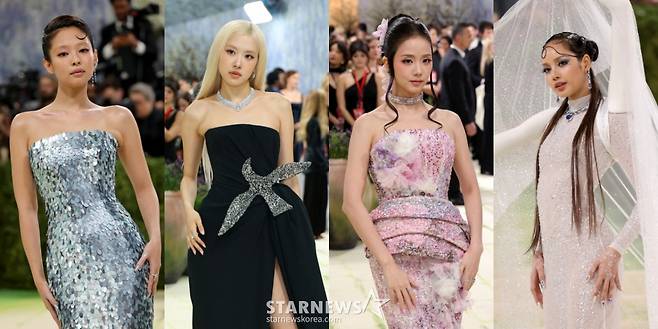 제니 로제 지수 리사 / 사진=/AFPBBNews=뉴스1=스타뉴스