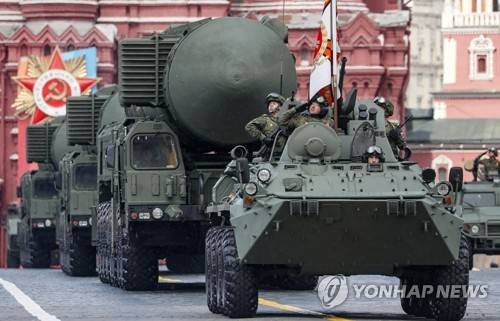 러시아 전승절 기념 행사 [연합뉴스 자료사진. 재판매 및 DB 금지]