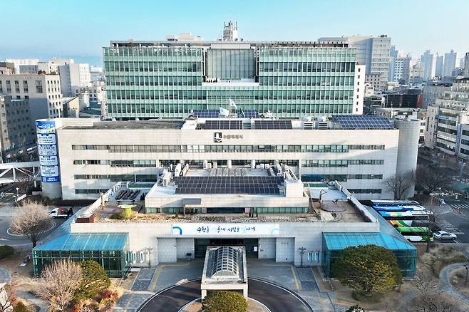 ▲ 수원시청 전경 /사진제공=수원특례시