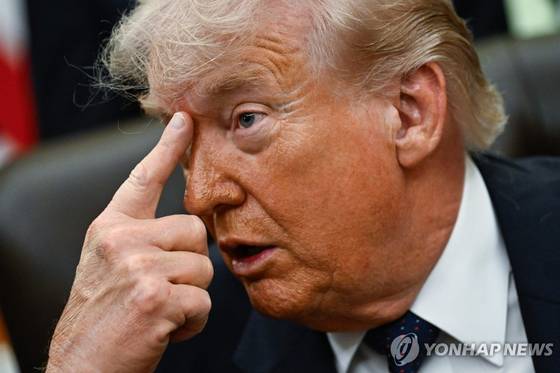 도널드 트럼프 미국 대통령 〈사진=연합뉴스〉