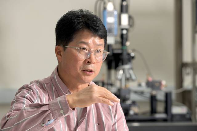장기수 기초지원연 전략장비개발연구단장. 사진=황응준 프리랜서.