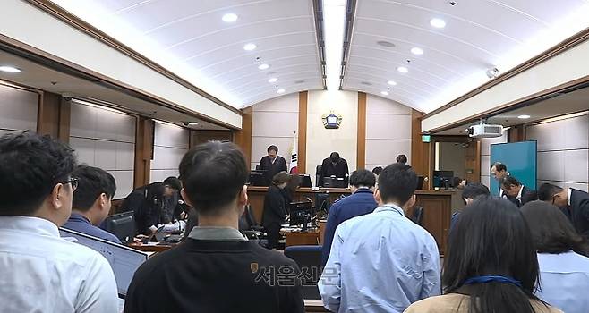 한덕수 전 국무총리의 12·3 비상계엄 관련 내란 중요임무 종사 혐의 2심 선고 공판. 2026.5.7 유튜브 캡처