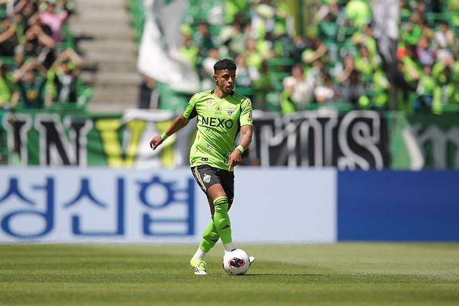 전북 오베르단. [한국프로축구연맹 제공. 재판매 및 DB 금지]