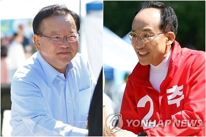 김부겸·추경호 [촬영 김현태]