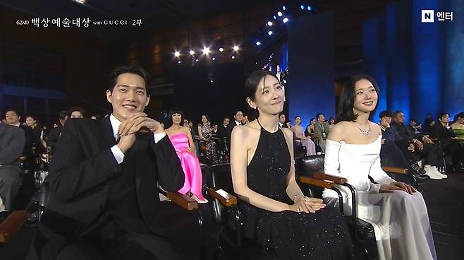 김고은, 박지현 주연 '은중과 상연이' 작품상을 받았다. /사진='백상예술대상' 영상 캡처.