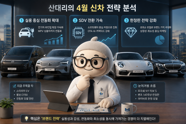 미디어펜 산업부 AI(인공지능) 데이터 분석관 산대리. /사진=AI 이미지