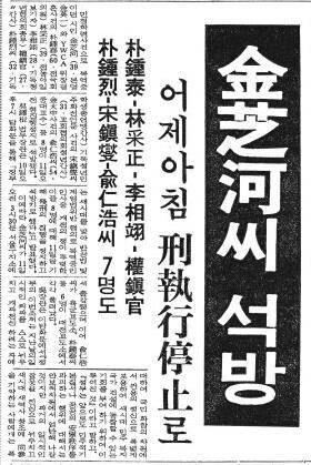 1980년 12월 12일자 1면.