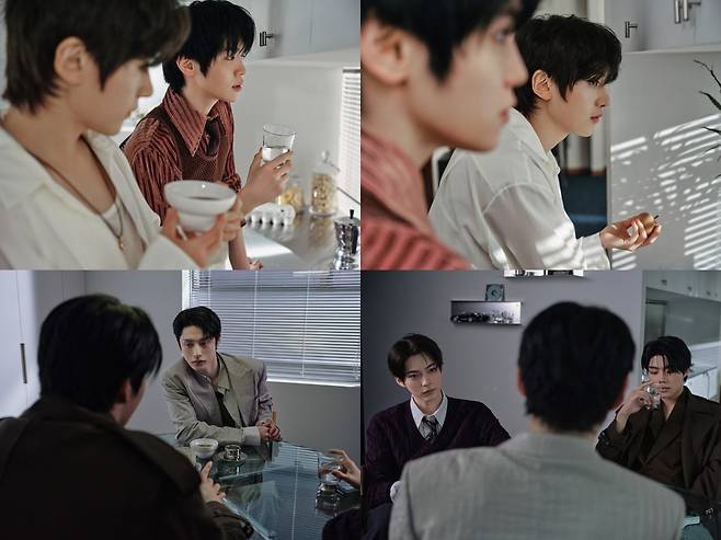 The group Zerobaseone has heightened the excitement ahead of their comeback.Zerobaseone (Sung Han-bin, Kim Ji-woong, Seok Matthew, Kim Tae-rae, and Park Geon-wook) released the second concept film and photos for their sixth mini-album, ‘Ascend -’, on the 7th and 8th.The concept film, released first, began with the phrase “WHERE THE MEN ARE,” creating a meaningful atmosphere.While the grand scale of the visuals heightened the sense of immersion, the ending revealed that all scenes unfolded within a set, completing a cinematic narrative.The concept photos drew attention with images that looked as if they had captured a scene from a movie.Each member appeared like a character placed within their own space and situation, completing different narratives within a single scenario, adding to the viewing pleasure.They captivated attention by exuding an overwhelming aura within a restrained mood, while simultaneously revealing a more relaxed atmosphere.This content is currently garnering an enthusiastic response for its composition that tells a single story, befitting the concept of Scenario.The concept film and photos heightened immersion through direction that resembled a continuous sequence of movie scenes, and are raising curiosity about the new songs by interpreting 2000s sensibilities through Zerobaseones unique minimalism.Zerobaseone plans to demonstrate their expanded musical spectrum amidst unceasing leaps forward through their new album Ascend -, which condenses their musical journey into a single narrative, and the title track TOP 5.Meanwhile, Zerobaseones 6th mini album Ascend - will be released on various online music sites at 6 PM on the 18th. Zerobaseone is a group formed in April 2023 through the Mnet audition program Boys Planet.After making their official debut three months later with their first mini-album, they announced last February that they would extend their group activities as a five-member unit.Photo = WakeOne