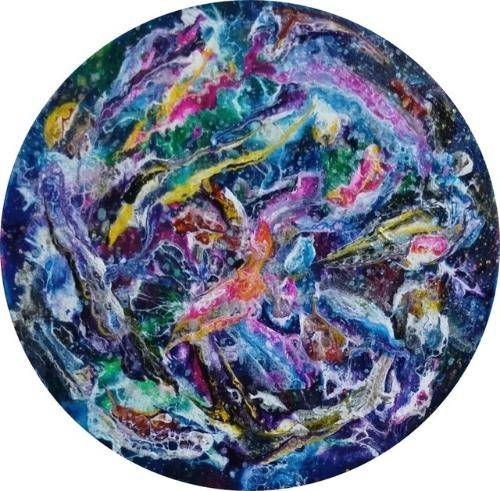 White Cave 121, round shape15cm, 2026