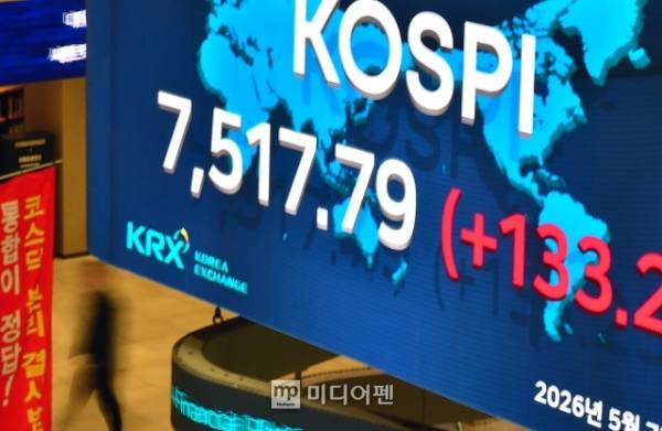 딱 1년 전으로 시간을 돌려 2025년 5월로 돌아가 '코스피가 1년 뒤엔 7500까지 오를 것'이라고 말한다면 그 누가 믿을 수 있었을까요./사진=김상문 기자