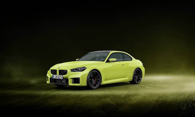 BMW M2 쿠페 상파울로 옐로우 에디션./사진제공=BMW코리아