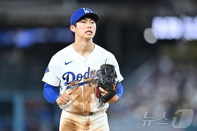LA 다저스 김혜성. ⓒ 로이터=뉴스1
