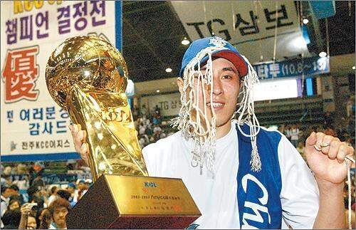 KCC에서 우승을 이끌며 MVP로도 뽑힌 이상민 감독.