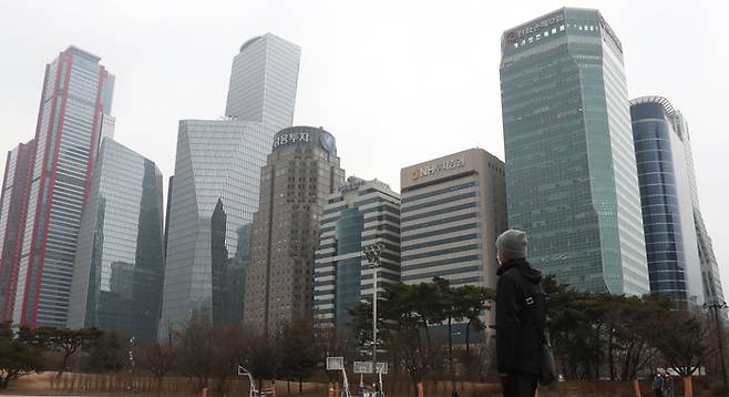 여의도  증권가 전경. [매경DB]